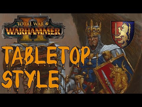 Tabletop Style Tournament | Build Breakdown & Matches (Bretonnia) - Total War Warhammer 2