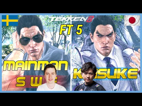 Tekken 8 ▰ MAINMANSWE (Kazuya) Vs KEISUKE (Kazuya) ▰ First To 5 Set!