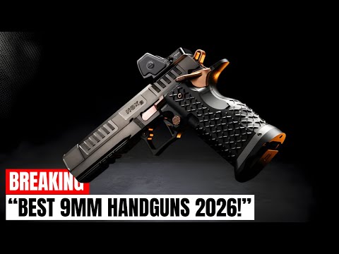 The 10 MOST Accurate 9MM HANDGuns to Defend Your Home In 2026!