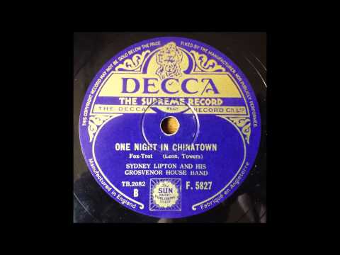 One night in Chinatown, Sydney Lipton, 1935