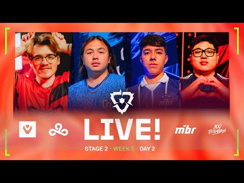 100T vs. MIBR - VCT Americas Stage 2 - W3D2