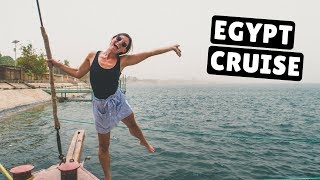 DUST STORM &amp; CROCODILES! Nile River Cruise Day 5 - YouTube