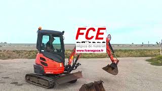 Мини-экскаватор Kubota U20-3EU / Certificat CE после аварии | Изображение 4 - Machineryline