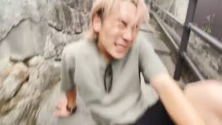 ペーパードライバーがキャンピングカーを運転してたら道に迷って絶望モードw【ジョーブログが消した動画】