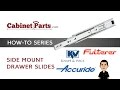 How to Install Side Mount Drawer Slides