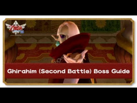 Ghirahim (Second Battle) Boss Guide: How to Beat Ghirahim | Zelda: Skyward Sword HD (Switch)