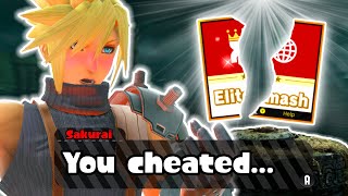 How I CHEATED my way to Elite Smash with Cloud