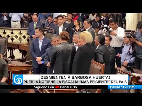 ¡Desmienten a Barbosa Huerta! Puebla no tiene la fiscalía "más eficiente" del país