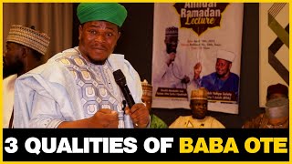 3 Qualities of Baba Ote Saiful Qodiriyah - Sheikh 