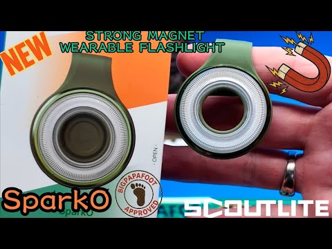 Sparko Scoutlite 300 Lumen Magnetic Wearable EDC Unboxing – Must See
