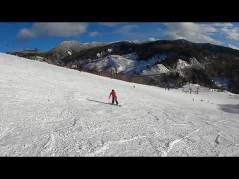 GUMMAKEN MANZA ONSEN.'my first time of SNOWBOURD🏂