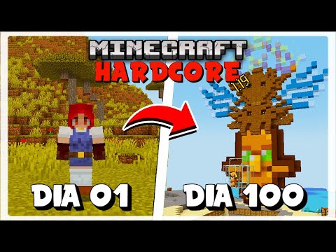 SOBREVIVI 100 DIAS no MINECRAFT HARDCORE 1.19 - Especial Comentado e Resumido