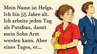 My Son was Ashamed of Me | Learn German with Slow Story | German Listening