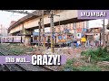 UNBELIEVABLE Mumbai Local Train Ride Through Slums