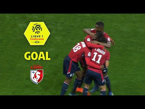 Goal Lebo MOTHIBA (45' +1) / LOSC - Dijon FCO (2-1) (LOSC-DFCO) / 2017-18