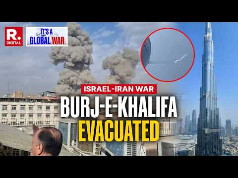 UAE Shoots Down Iranian Missile Over Dubai Marina Area | Burj-E-Khalifa Evacuated | BREAKING LIVE