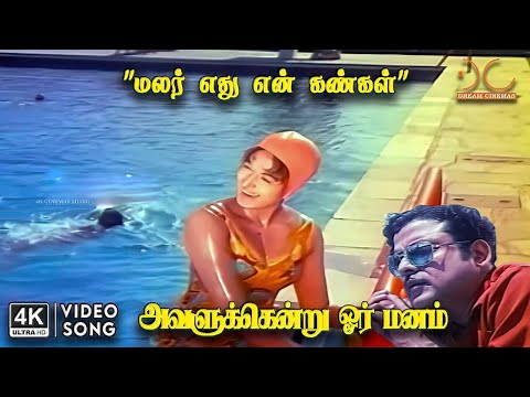 Malar Edhu En Kangal 4K Song | Gemini Ganesan | Bharathi | P. Susheela | Kannadasan | MSV