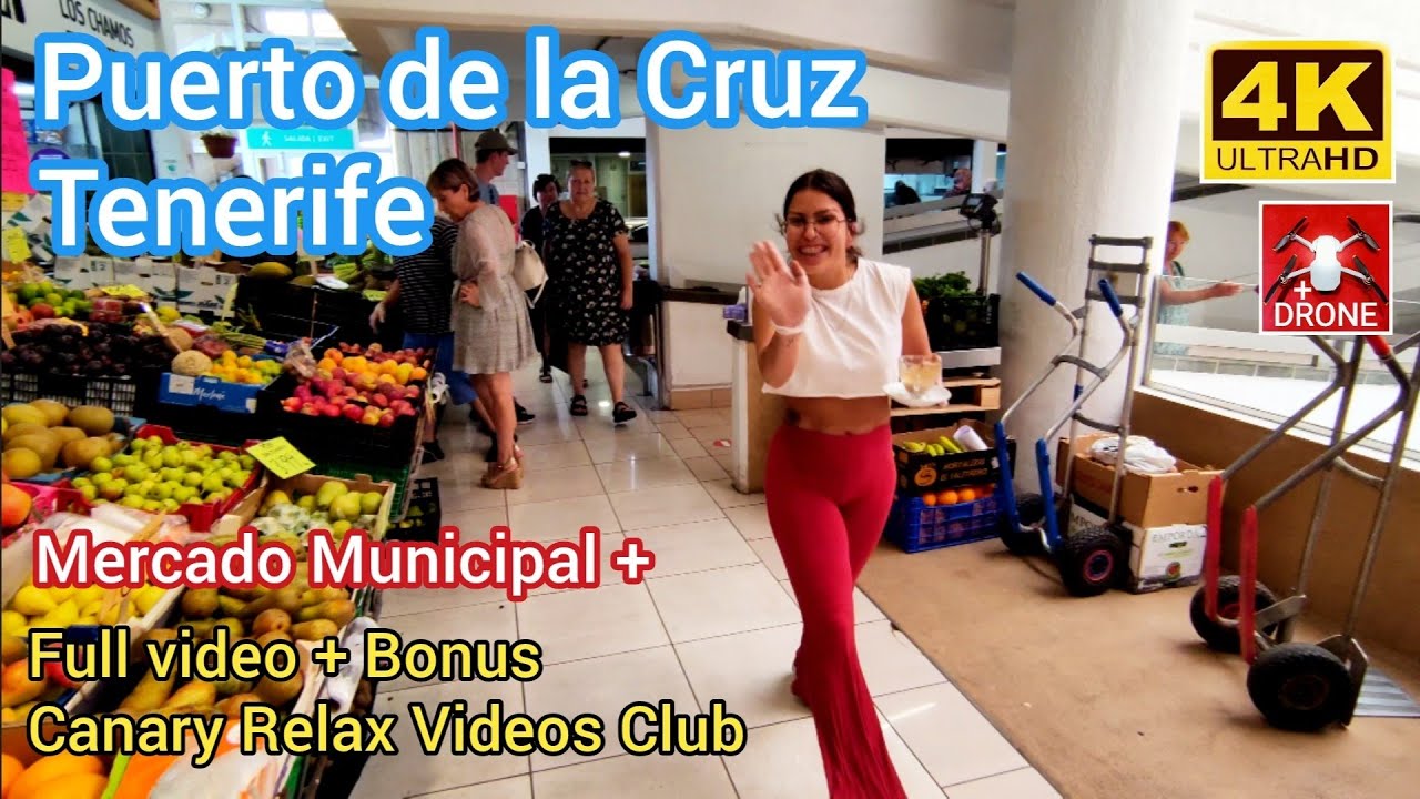 TENERIFE 🏝️ Puerto de la Cruz Mercado Municipal 18 June 2022 Canary Teneriffa Kanarische Inseln