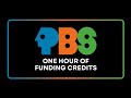 One Hour Of PBS Funding Credits
