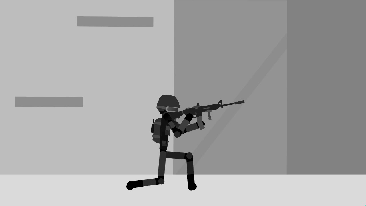 Spec-Ops tactical pack firing test [] Sticknodes Animation