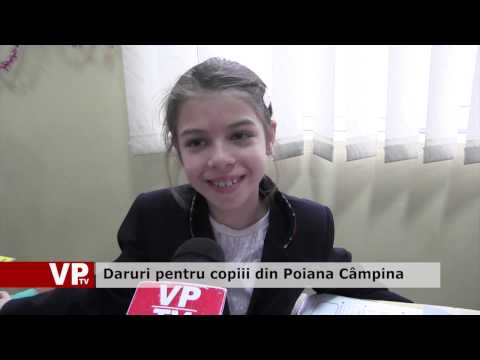 Daruri pentru copiii din Poiana Câmpina