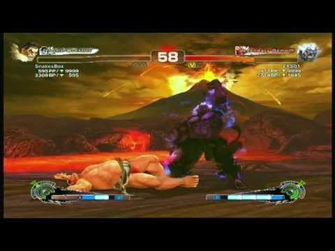 SSF4 Arcade Edition - EKS (Oni) vs. SnakesBox (E. Honda)