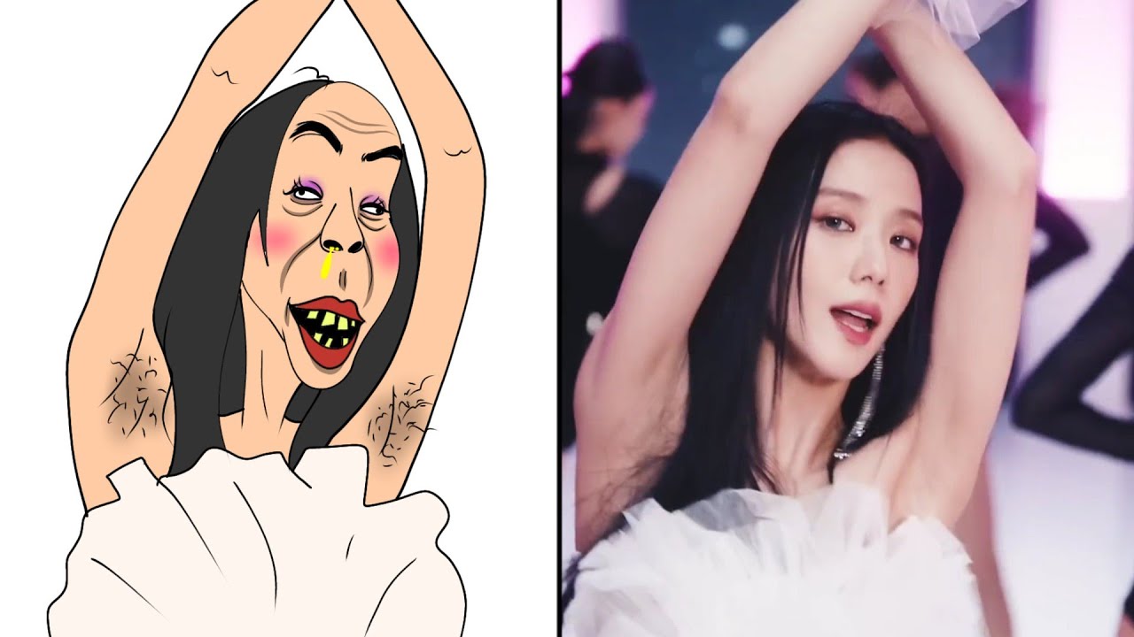 Jisoo - Flower Dance Drawing Meme
