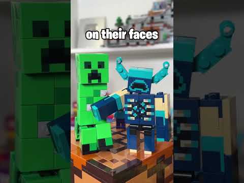 these LEGO minecraft mobs are now happy!