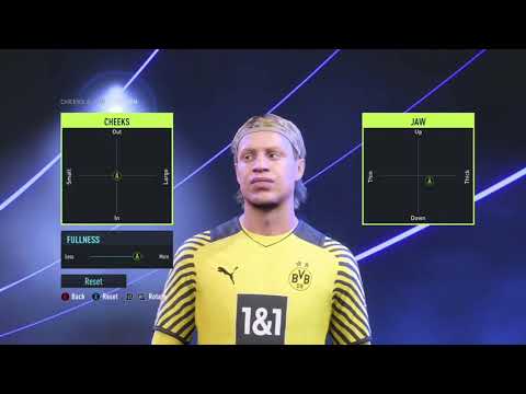 How to make your pro clubs player look like Erling Haaland Fifa 22.