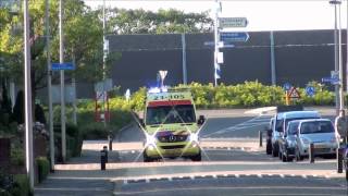 preview picture of video '26-05-2012 A1 Ambulance Burgemeester vd Heijdestraat in Drunen'