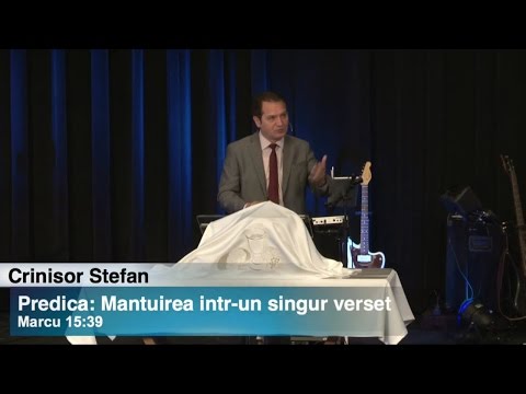 Crinisor Stefan - Mantuirea Intr-un Singur Verset