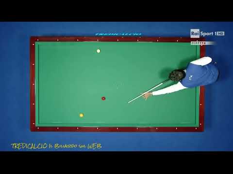 GUALEMI vs QUARTA SEMIFINALE 22°CAMPIONATO MONDIALE BILIARDO 2015 @TREDICALCIO MILANO
