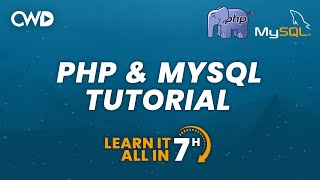 PHP & MySQL Tutorial | Learn PHP From Scratch | Full Tutorial