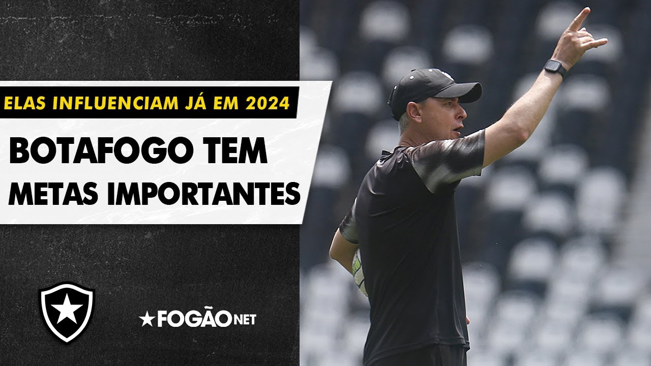 VÍDEO | Com título mais difícil, Botafogo tem objetivos importantes no Brasileirão visando 2024