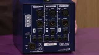Video thumbnail for Radial Engineering Workhorse Cube Desktop Power Rack Frame Overview | Full Compass by Full Compass