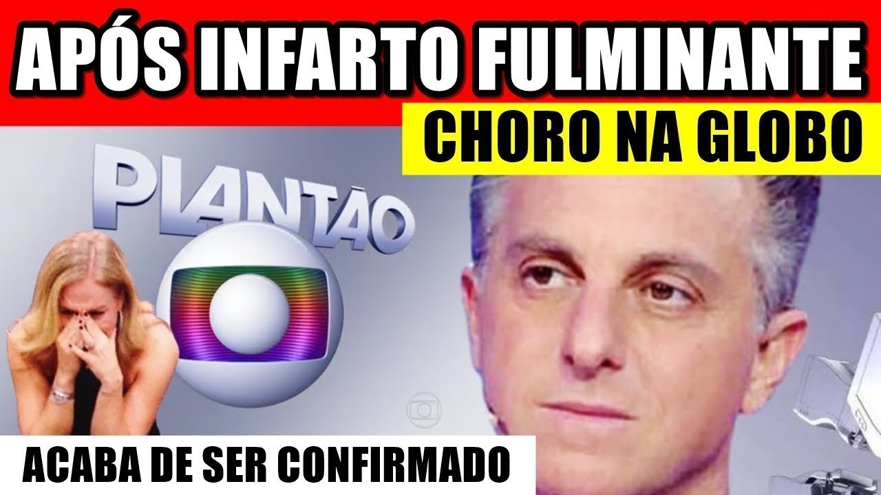 'ACABA DE M0RRER': Apresentador Luciano Huck CHORA grande perda na GLOBO