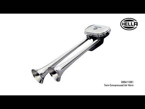 005411001 - Twin Compressed Air Trumpet 24V, 300/350Hz