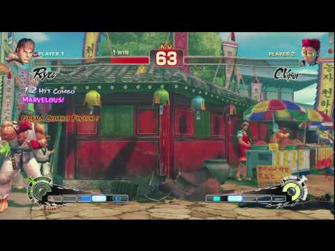 ALEX VALLE (RY) vs MARN (VI) - SUPER STREET FIGHTER 4 DAY 1 - SUPER NCR