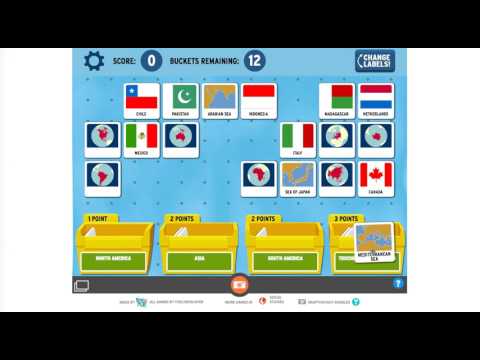 Brainpop Sortify Games