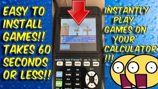How To Install Games On TI-84 PLUS CE Calculator
