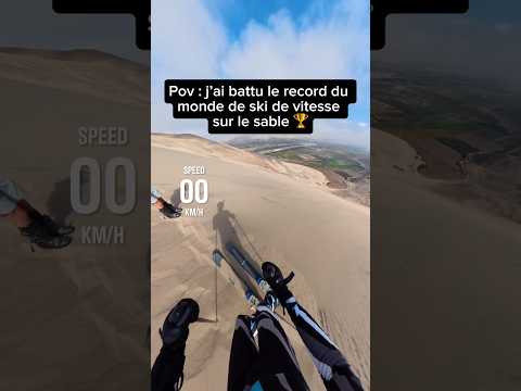 Mon premier record du monde pour la France ! 🏆⛷️🇫🇷