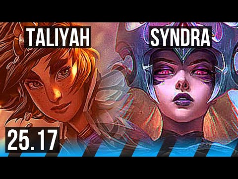 TALIYAH vs SYNDRA (MID) | 10/3/19, Dominating | KR Master | 25.17