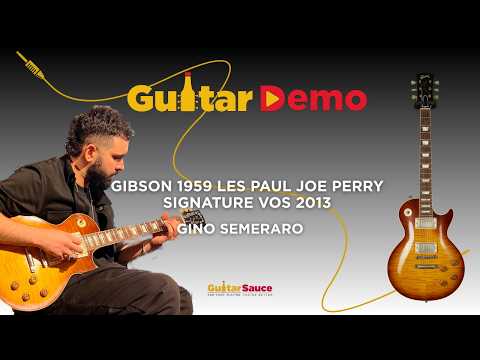 Gibson Custom Shop 1959 Les Paul Joe Perry Signature VOS Faded Tobacco Burst 2013 Used VIDEO! (COD.731UG) image 16