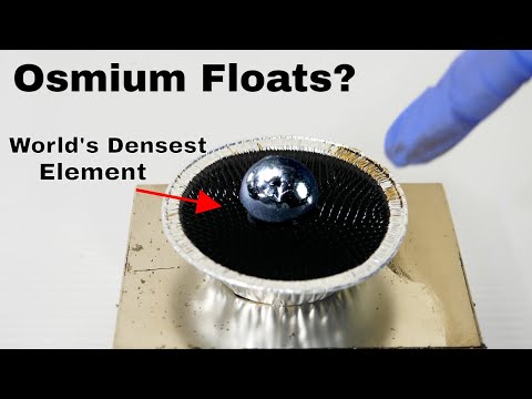 Why Can Osmium Float In This Liquid?