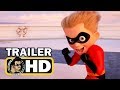 THE INCREDIBLES 2 2018 Super Villains TV Spot Trailer Extended Pixar Superhero Movie HD
