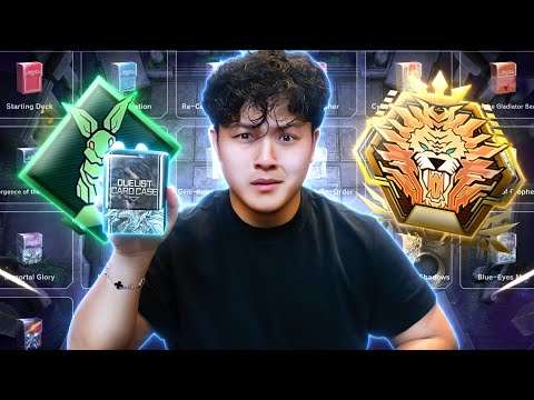 I Tried Climbing Yu-Gi-Oh Master Duel RANKED With ONLY STRUCTURE DECKS