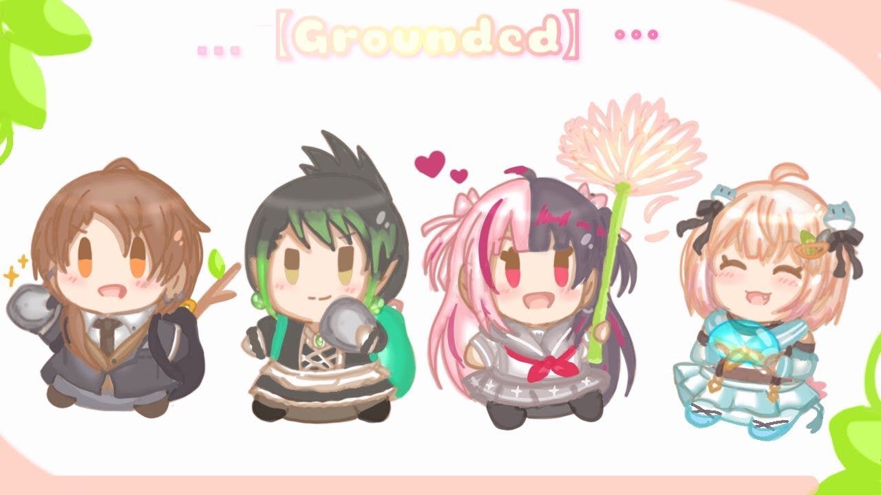 【Grounded】#02 クモをやっつけた我々は強い【にじさんじ/花畑チャイカ/葉山舞鈴/加賀美ハヤト/夜見れな】