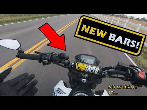 BEST PROTAPER BARS FOR HONDA GROM | PROTAPER GROM BARS REVIEW | PROTAPER SE MINI KLX/DRZ 110