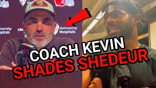🚨 Breaking News: Kevin Stefanski Shades Shedeur Sanders Again in Cleveland Browns Drama!