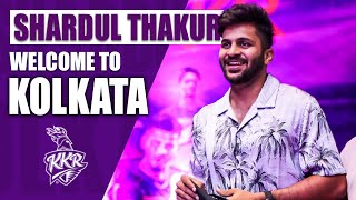 Welcome to Kolkata, Shardul Thakur 💜 KKR | #IPL2023